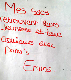 奢侈品護理-因著Primas,讓我的包包煥然一新,重新找回它的原色。